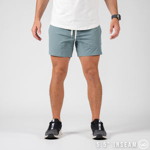 Flow 2.0 Short (Athletic) - Sea Foam 5.5" & 7"