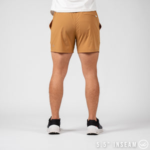 Flow 2.0 Mod Short (Athletic) - Turmeric 5.5" & 7"