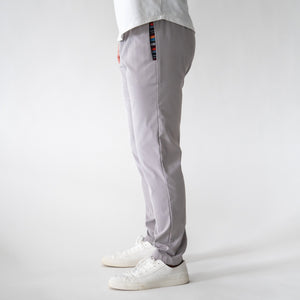 Sapien Pant (Casual Stretch) - Ash - Left Side - White Backdrop