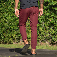 Sapien Pant (Casual Stretch) - Merlot - Back - Tall