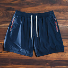 Flow Short - Navy 5.5" - flat lay front